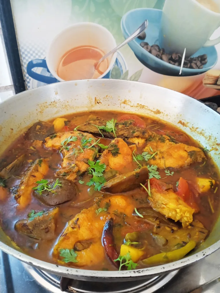 rohu fish curry