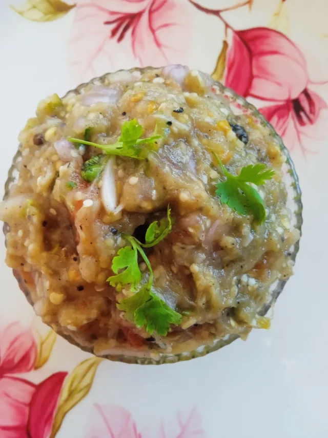 Baingan Ka Bharta: A Delicious Roasted Eggplant Dish